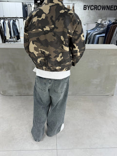Camo Premium Oversize Jacket