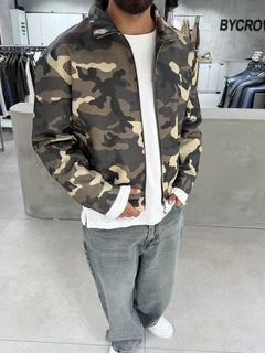 Camo Premium Oversize Jacket